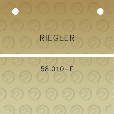 riegler-58010-e