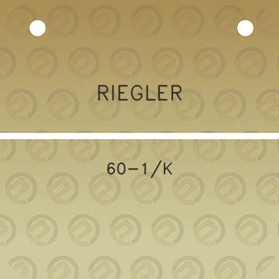 riegler-60-1k