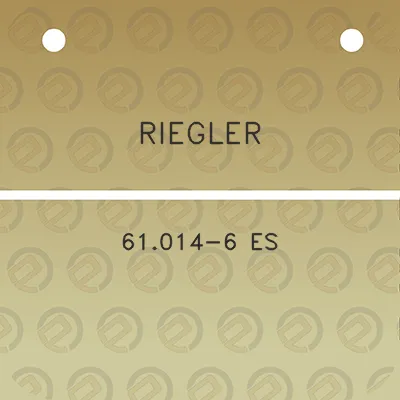 riegler-61014-6-es