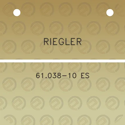 riegler-61038-10-es