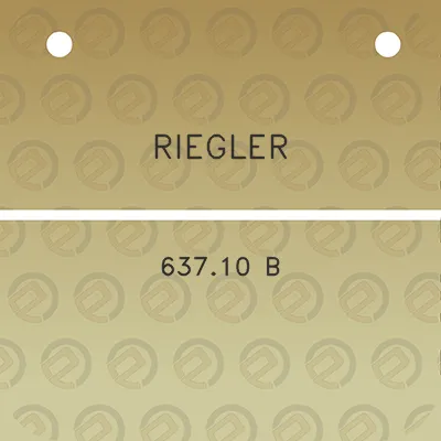 riegler-63710-b