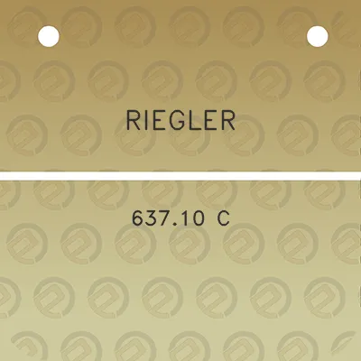 riegler-63710-c