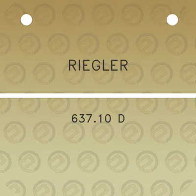 riegler-63710-d