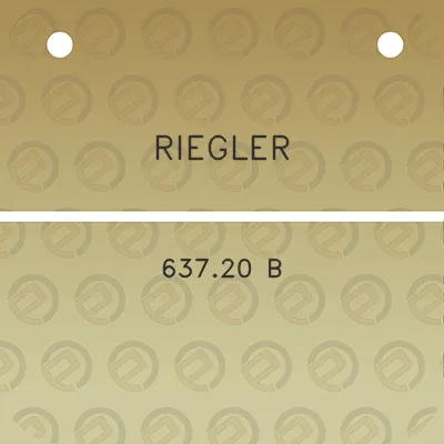 riegler-63720-b