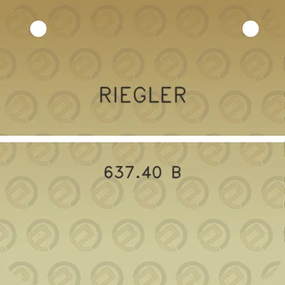 riegler-63740-b