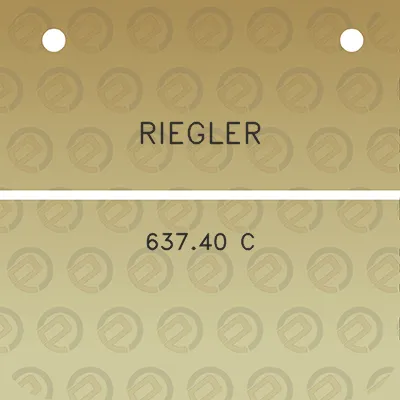 riegler-63740-c