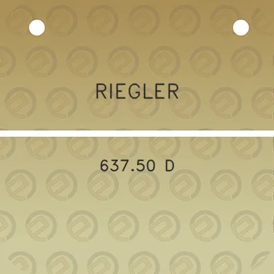 riegler-63750-d