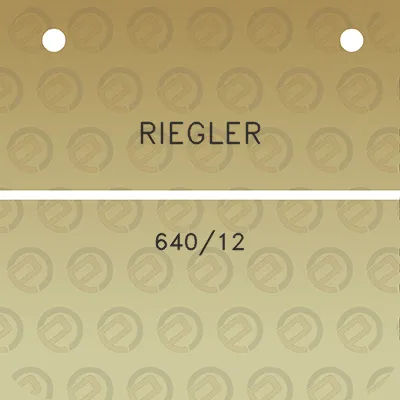 riegler-64012