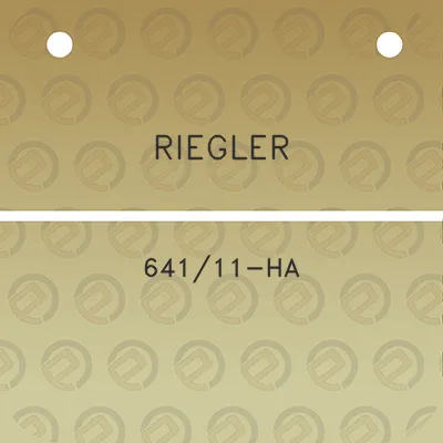 riegler-64111-ha