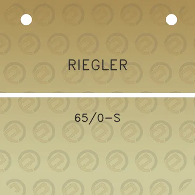 riegler-650-s