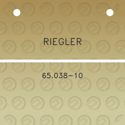 riegler-65038-10