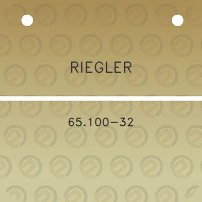 riegler-65100-32