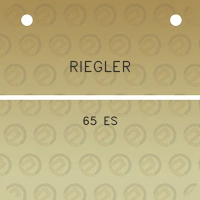 riegler-65-es