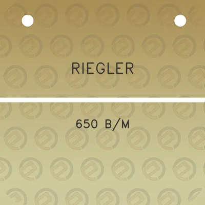 riegler-650-bm