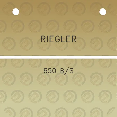 riegler-650-bs