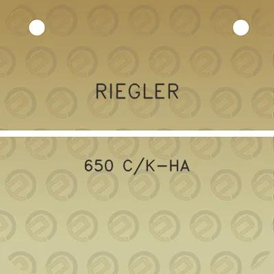 riegler-650-ck-ha