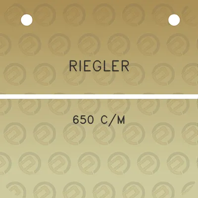 riegler-650-cm