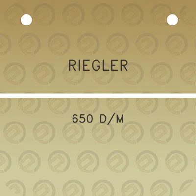 riegler-650-dm