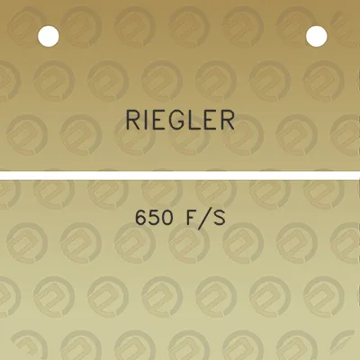 riegler-650-fs