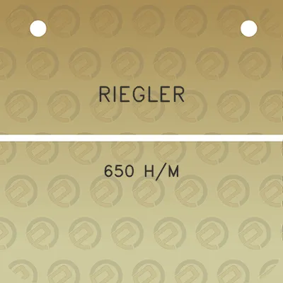 riegler-650-hm