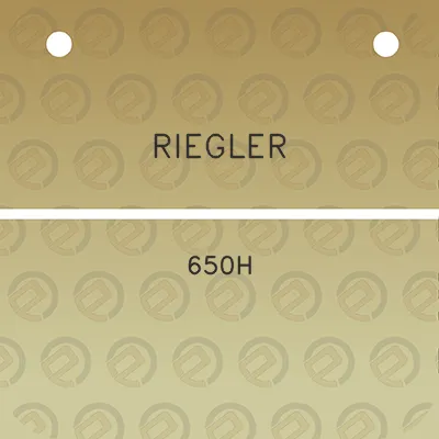 riegler-650h