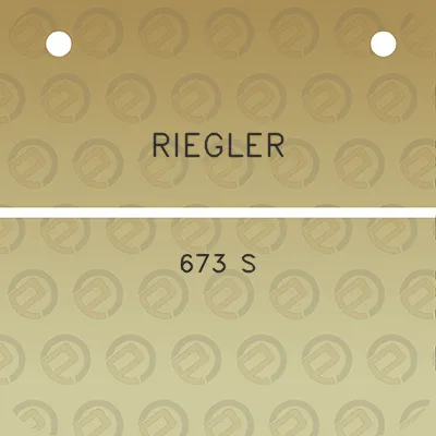 riegler-673-s