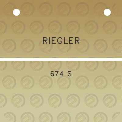 riegler-674-s