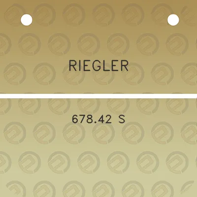 riegler-67842-s