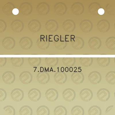 riegler-7dma100025