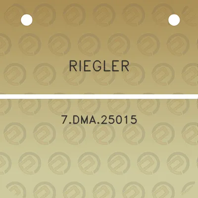 riegler-7dma25015