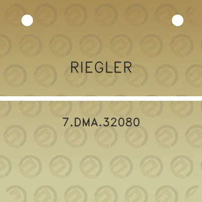 riegler-7dma32080