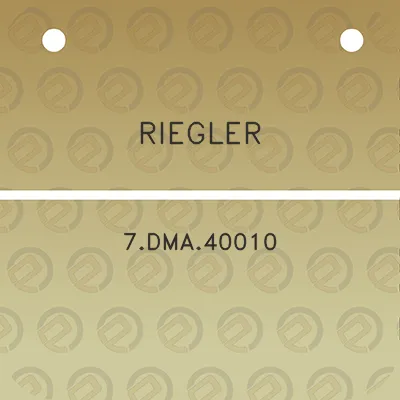 riegler-7dma40010