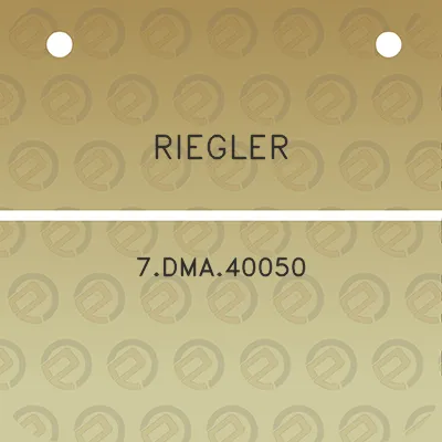 riegler-7dma40050