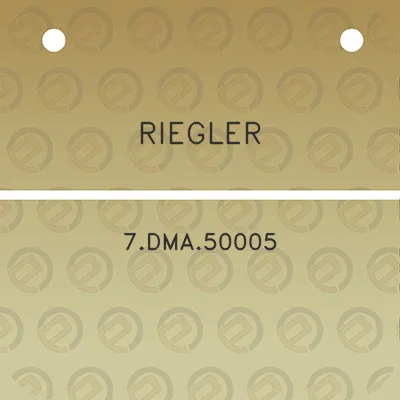 riegler-7dma50005