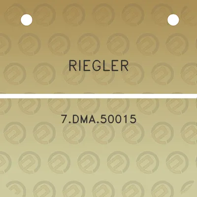 riegler-7dma50015