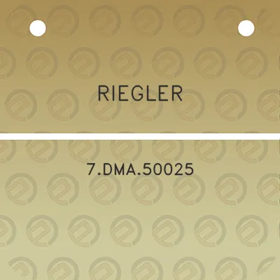 riegler-7dma50025