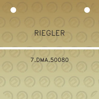 riegler-7dma50080