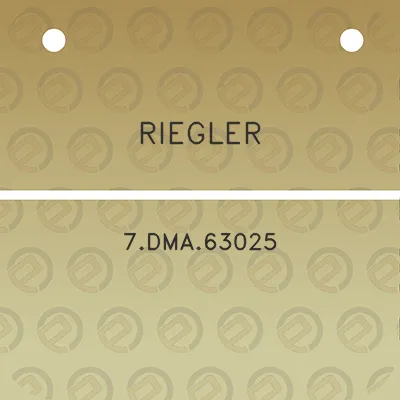 riegler-7dma63025