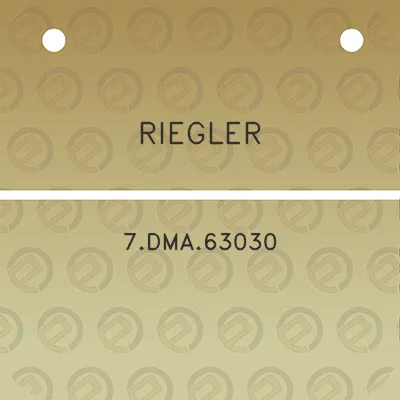 riegler-7dma63030