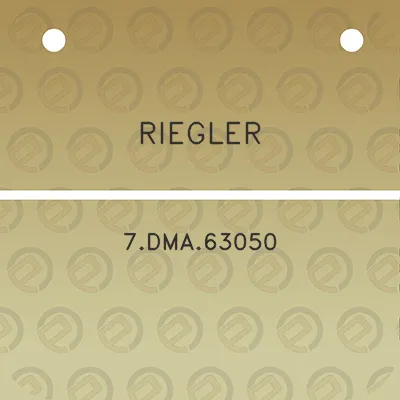 riegler-7dma63050