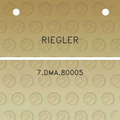 riegler-7dma80005