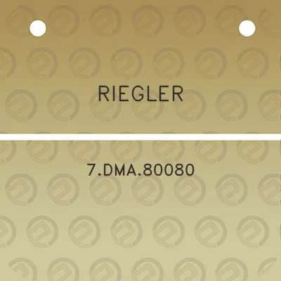 riegler-7dma80080