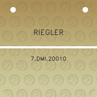 riegler-7dmi20010