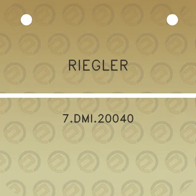 riegler-7dmi20040