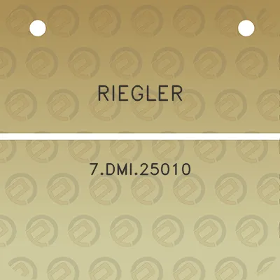 riegler-7dmi25010