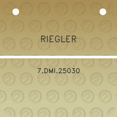 riegler-7dmi25030