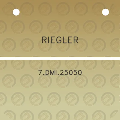 riegler-7dmi25050