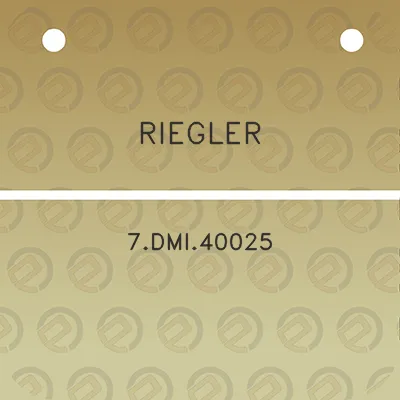 riegler-7dmi40025