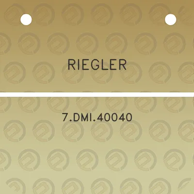 riegler-7dmi40040