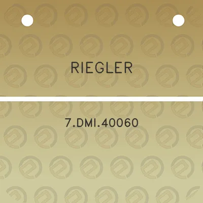 riegler-7dmi40060